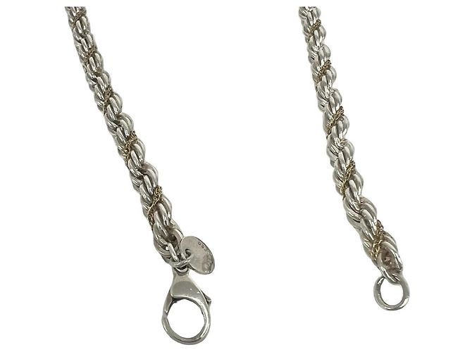 Autre Marque Collana a catena Twist Rope Tiffany & Co. Argento D'oro - vista 5