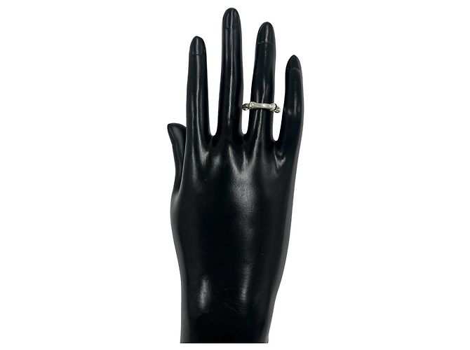 Autre Marque Anello Tiffany Vintage Bamboo in Argento 925 - vista 2