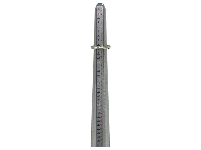 Autre Marque Anello Tiffany Vintage Bamboo in Argento 925 - vista 7