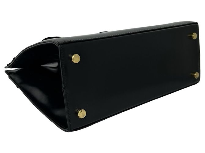 Borsa a tracolla 2-Way in pelle con fiocco Vara di Salvatore Ferragamo Nero - vista 7