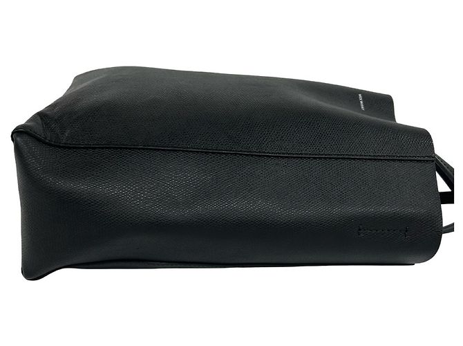 Céline Borsa a tracolla 2-way Vertical Cabas in pelle CELINE Nero - vista 6