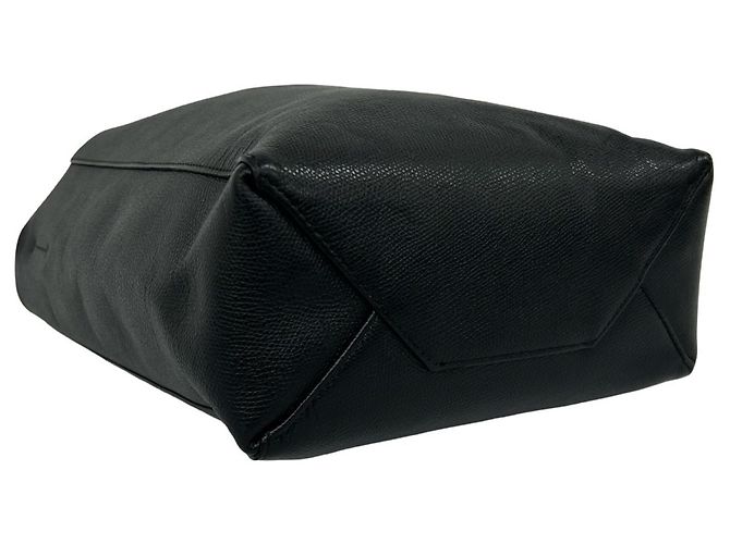 Céline Borsa a tracolla 2-way Vertical Cabas in pelle CELINE Nero - vista 7