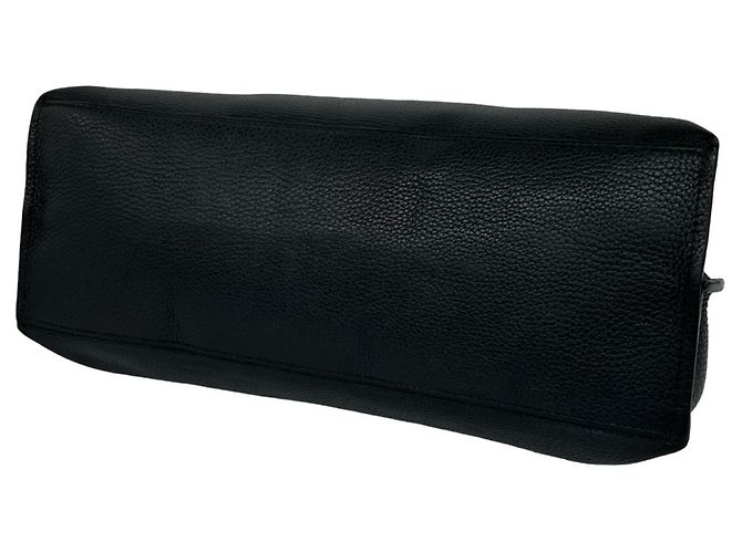 Borsa a tracolla 2-way GUCCI Daily Bamboo in pelle Nero - vista 8