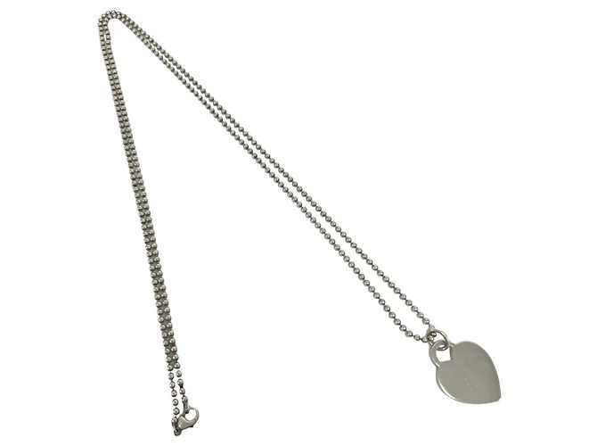 Autre Marque Collana Tiffany Return to Heart con catena a pallini Argento - vista 6