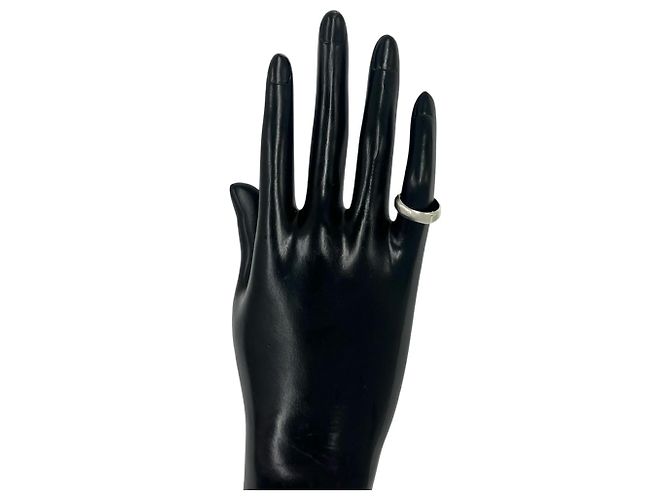 Autre Marque Anello Tiffany Vintage Knife Edge Argento - vista 2