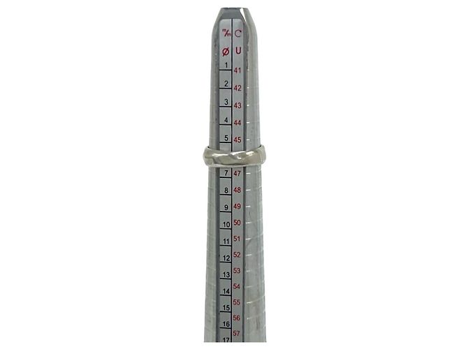 Autre Marque Anello Tiffany Vintage Knife Edge Argento - vista 7