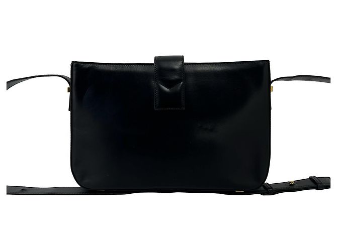 Céline Borsa a tracolla Celine in pelle nera Nero - vista 3