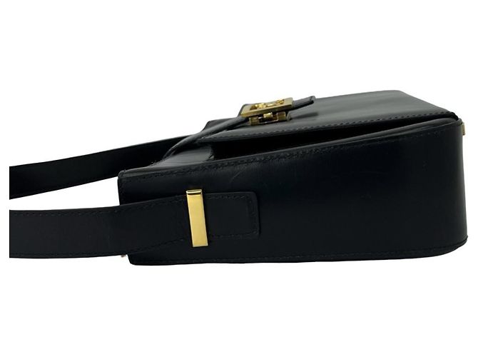 Céline Borsa a tracolla Celine in pelle nera Nero - vista 5