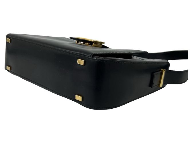 Céline Borsa a tracolla Celine in pelle nera Nero - vista 8