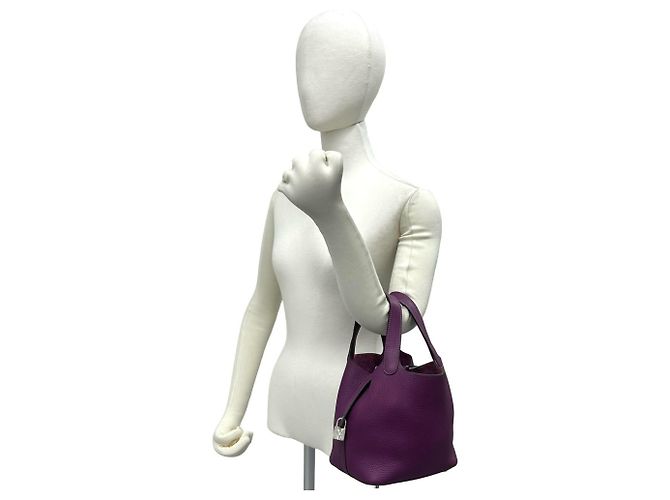 Hermès HERMES Picotin Lock PM Mini Tote Bag Lila - Ansicht 2