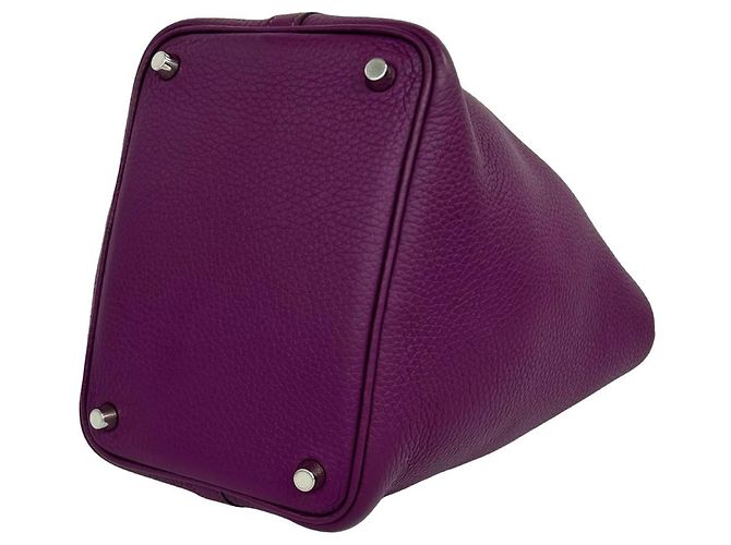 Hermès HERMES Picotin Lock PM Mini Tote Bag Lila - Ansicht 8