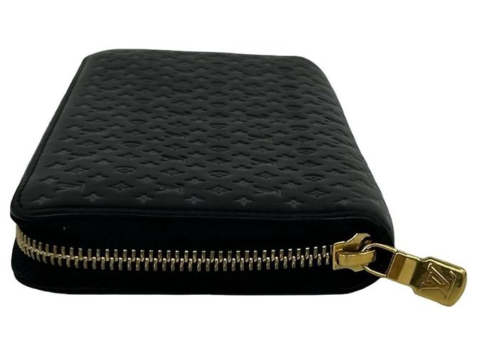 Cartera Zippy Louis Vuitton Nanogram de piel Negro - vista 4