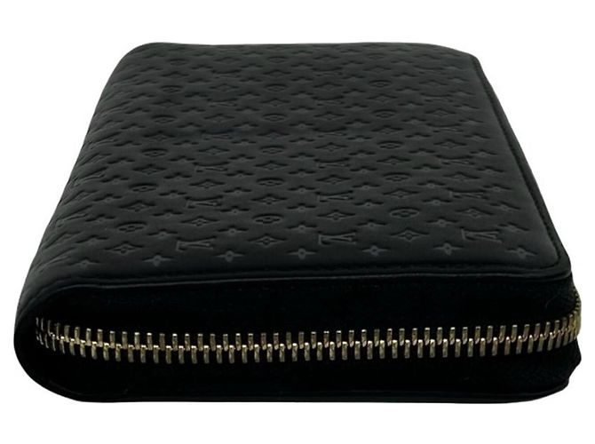 Cartera Zippy Louis Vuitton Nanogram de piel Negro - vista 5