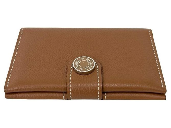 Hermès Hermes Visitenkartenetui aus Evercolor-Leder Braun - Ansicht 3