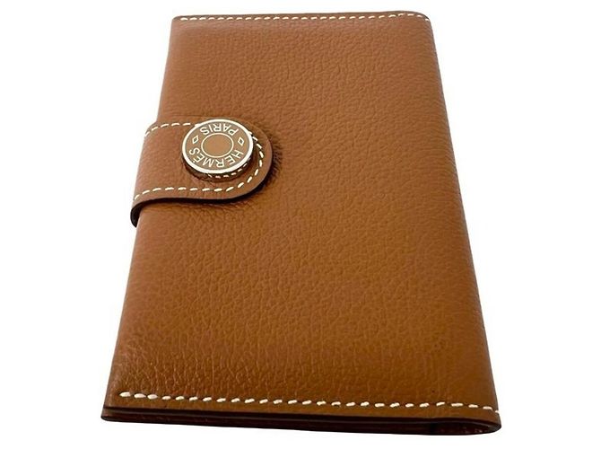 Hermès Hermes Visitenkartenetui aus Evercolor-Leder Braun - Ansicht 4