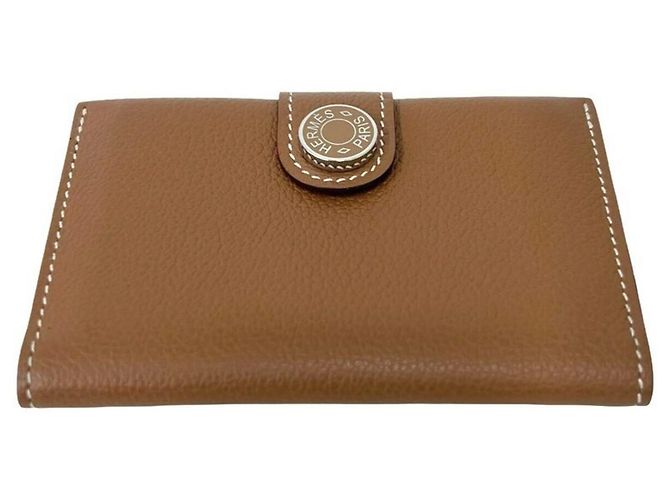 Hermès Hermes Visitenkartenetui aus Evercolor-Leder Braun - Ansicht 6