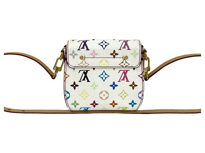 Louis Vuitton Heartbreaker Monogram Multicolor Mini Shoulder Bag Bianco Multicolore - vista 3