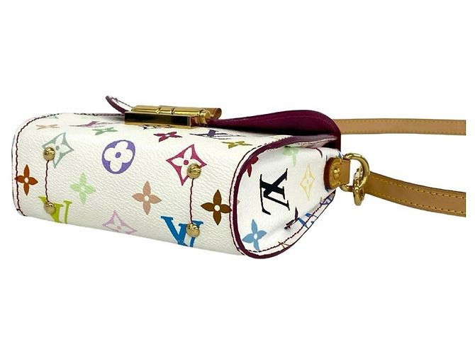 Louis Vuitton Heartbreaker Monogram Multicolor Mini Shoulder Bag Bianco Multicolore - vista 8