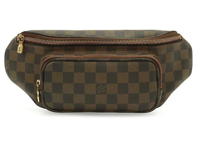Bumbag Sac banane Louis Vuitton Damier Melville Marron Damier ebène - vue 2