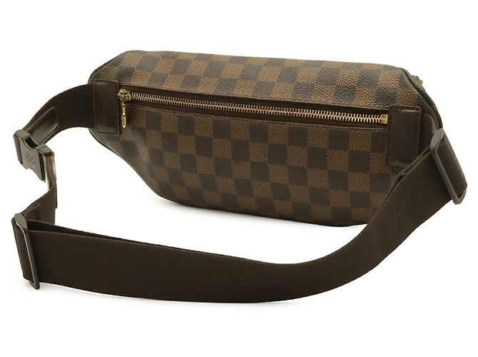 Bumbag Sac banane Louis Vuitton Damier Melville Marron Damier ebène - vue 3