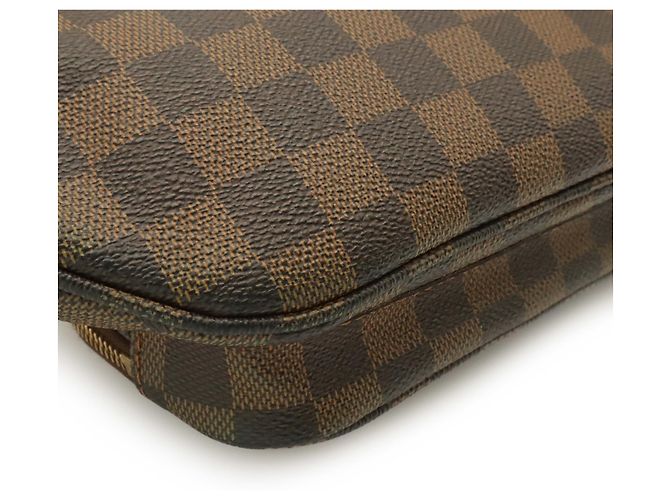 Bumbag Sac banane Louis Vuitton Damier Melville Marron Damier ebène - vue 4