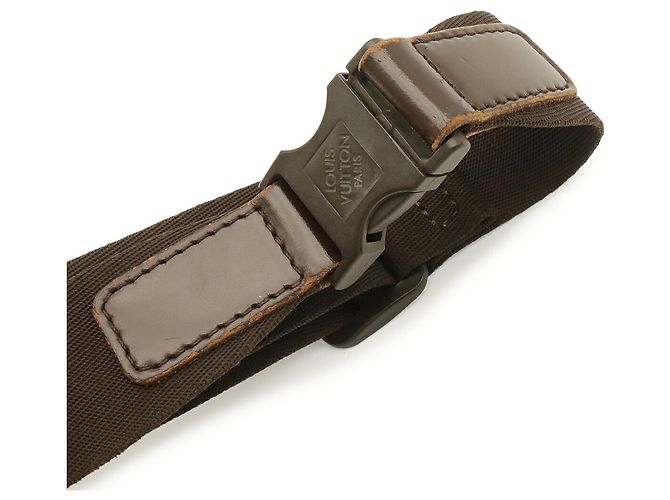 Bumbag Sac banane Louis Vuitton Damier Melville Marron Damier ebène - vue 5