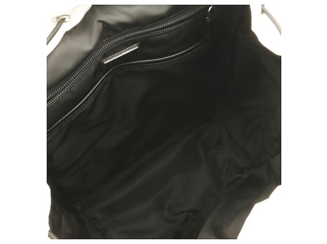 Mochila Prada Bianco White Nylon Branco - vista 8