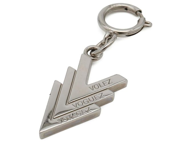 Louis Vuitton Triple V Anhänger-Halskette Silber - Ansicht 2