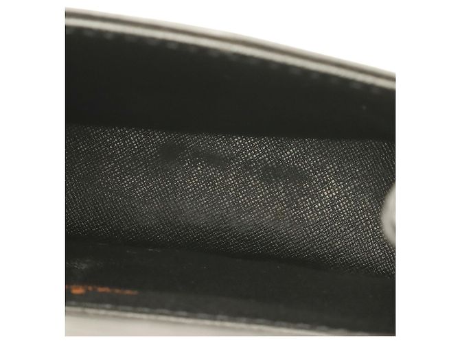 Borsa a tracolla Louis Vuitton Epi Mini Saint Cloud Pochette Nero Bianco - vista 7