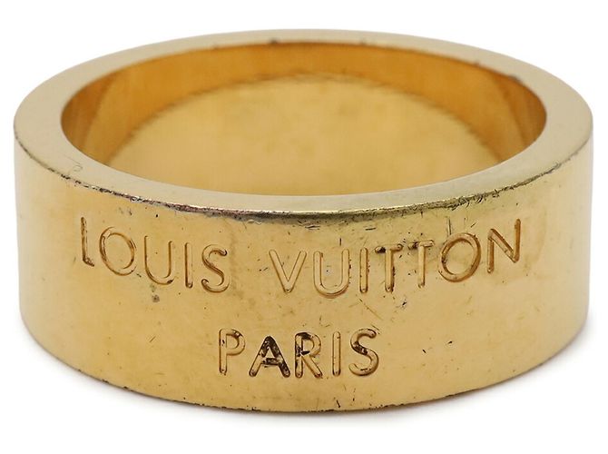 Anello a Fascia Placcato Oro Louis Vuitton D'oro - vista 5