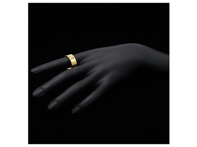 Anello a Fascia Placcato Oro Louis Vuitton D'oro - vista 8