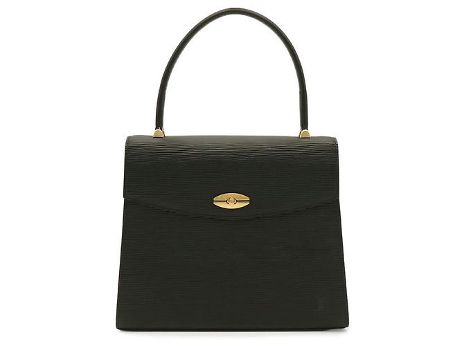 Borsa Louis Vuitton Epi Malesherbes Nero - vista 2