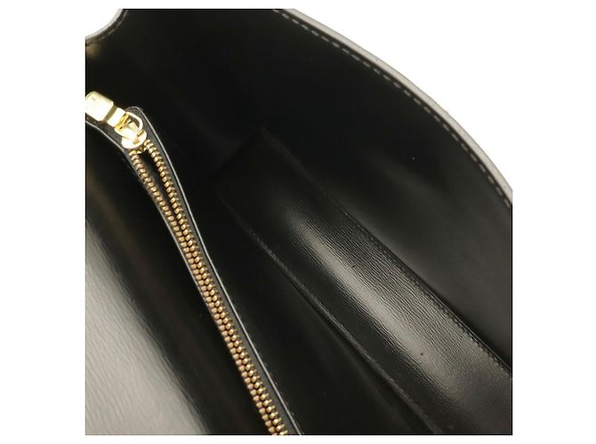 Borsa Louis Vuitton Epi Malesherbes Nero - vista 8