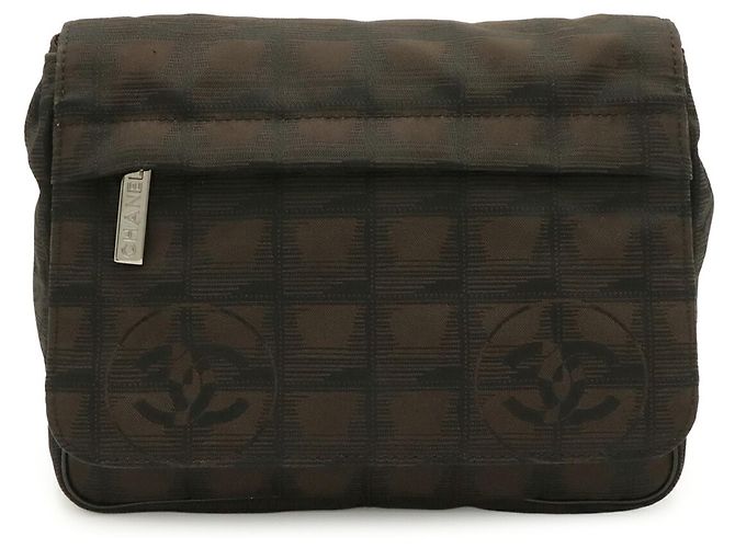 Chanel New Travel Line Gürteltasche Dunkelbraun - Ansicht 2