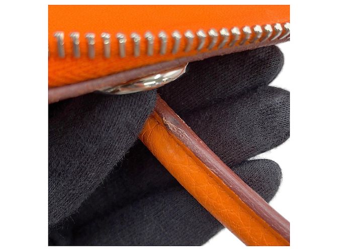 Hermès Hermes Bolide 31 Handtasche Orange - Ansicht 11