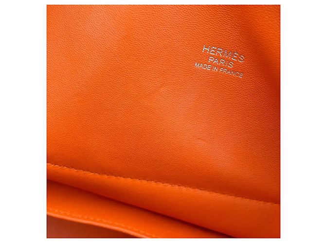 Hermès Hermes Bolide 31 Handtasche Orange - Ansicht 13