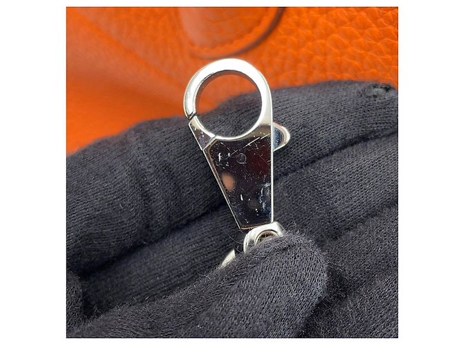 Hermès Hermes Bolide 31 Handtasche Orange - Ansicht 14