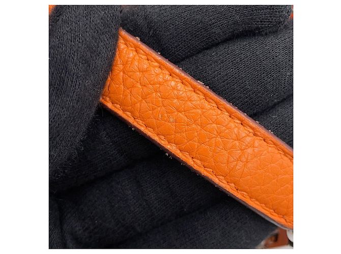 Hermès Hermes Bolide 31 Handtasche Orange - Ansicht 15