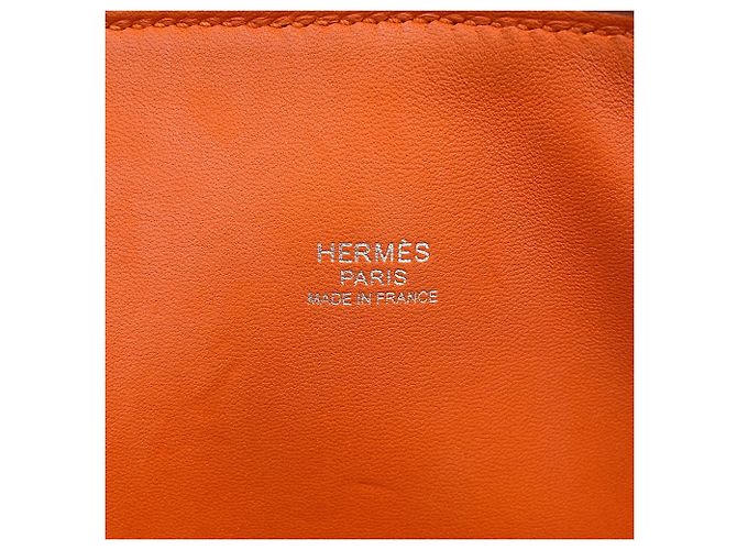 Hermès Hermes Bolide 31 Handtasche Orange - Ansicht 17