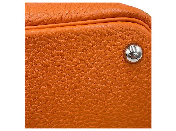 Hermès Hermes Bolide 31 Handtasche Orange - Ansicht 8