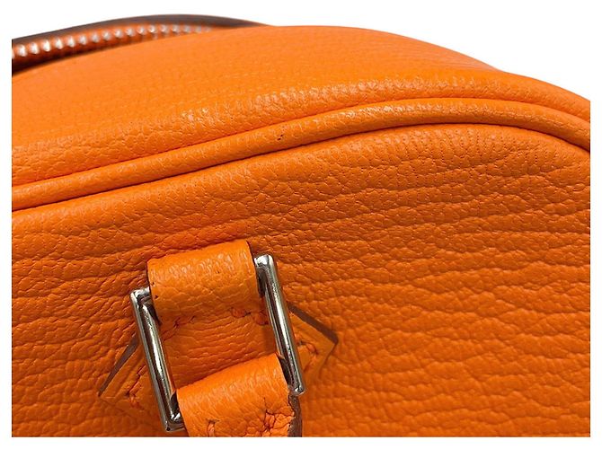 Hermès Borsa Hermes Plume Mini in Orange Arancione - vista 10