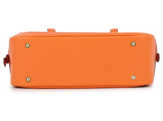Hermès Borsa Hermes Plume Mini in Orange Arancione - vista 3