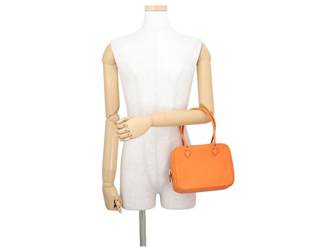 Hermès Borsa Hermes Plume Mini in Orange Arancione - vista 4