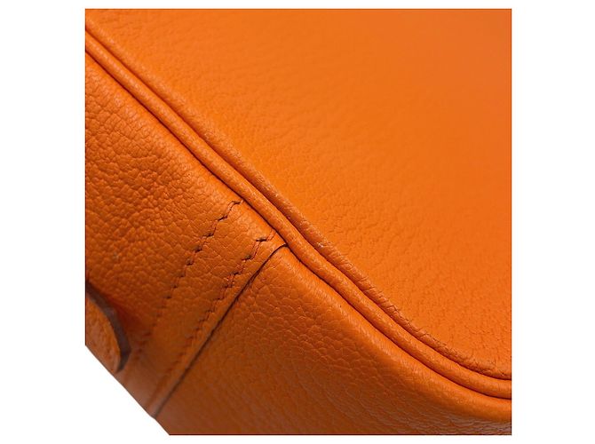 Hermès Borsa Hermes Plume Mini in Orange Arancione - vista 6