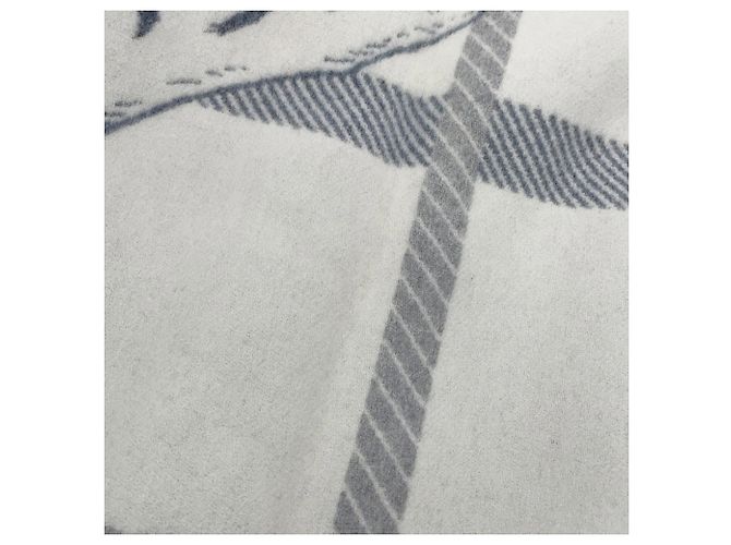 Hermès Hermes Plaid Jacquard Tigre Altai Blanket - view 4
