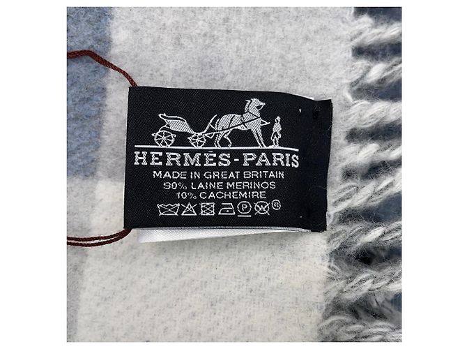 Hermès Hermes Plaid Jacquard Tigre Altai Blanket - view 6