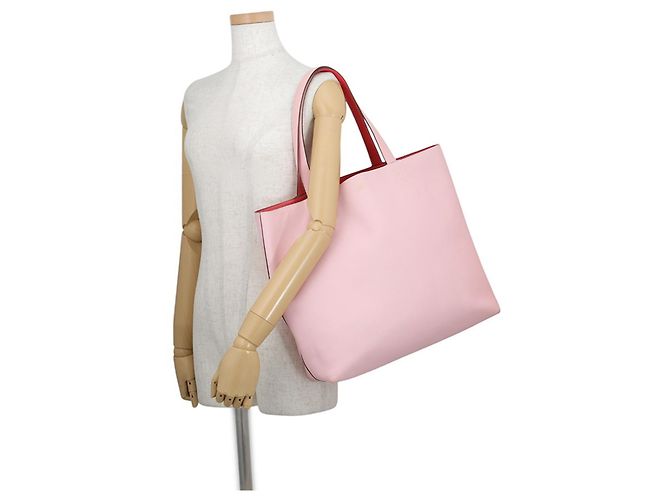 Hermès Borsa Hermes Kara Double Sens in Rose Sakura Rosa - vista 4