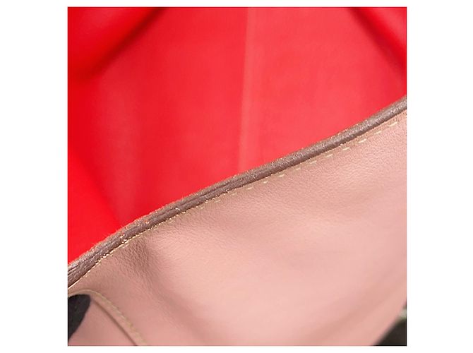 Hermès Borsa Hermes Kara Double Sens in Rose Sakura Rosa - vista 9