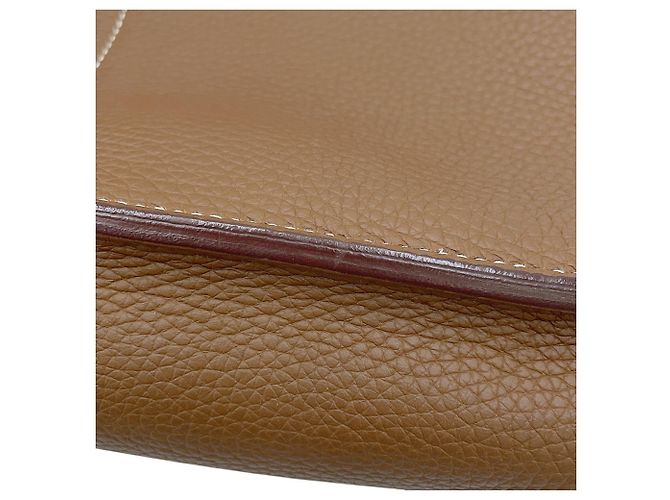 Hermès Bolsa Hermes Kara em couro Alezan Marrom - vista 10