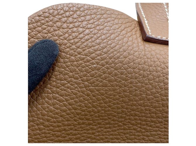Hermès Bolsa Hermes Kara em couro Alezan Marrom - vista 7